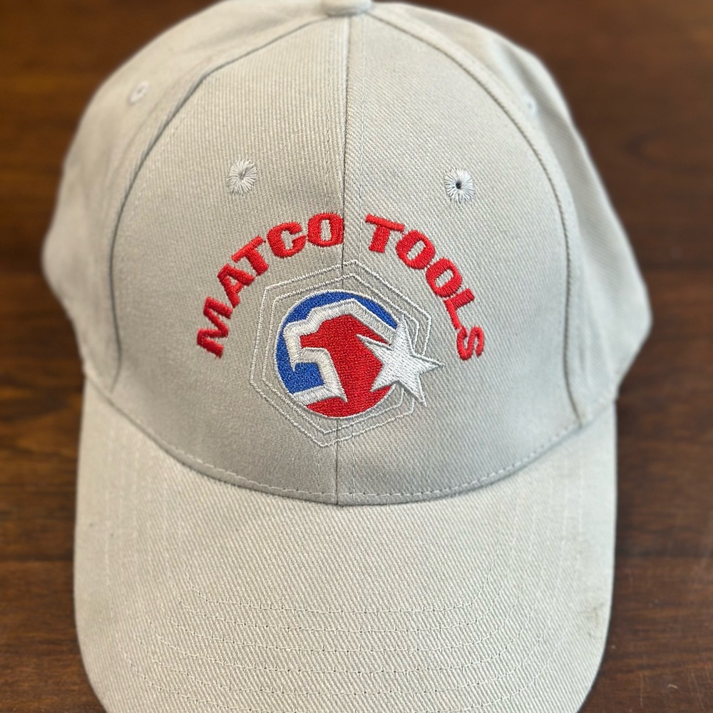 Matco Tools Gray Cap with Red Logo